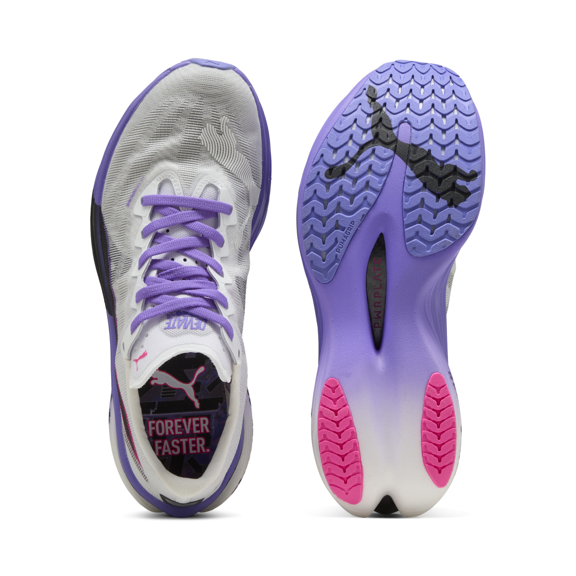 PUMA Deviate NITROâ¢ Elite 3 DIGITOKYO hardloopschoenen voor Dames, Wit, Maat 35,5 thumbnail 4