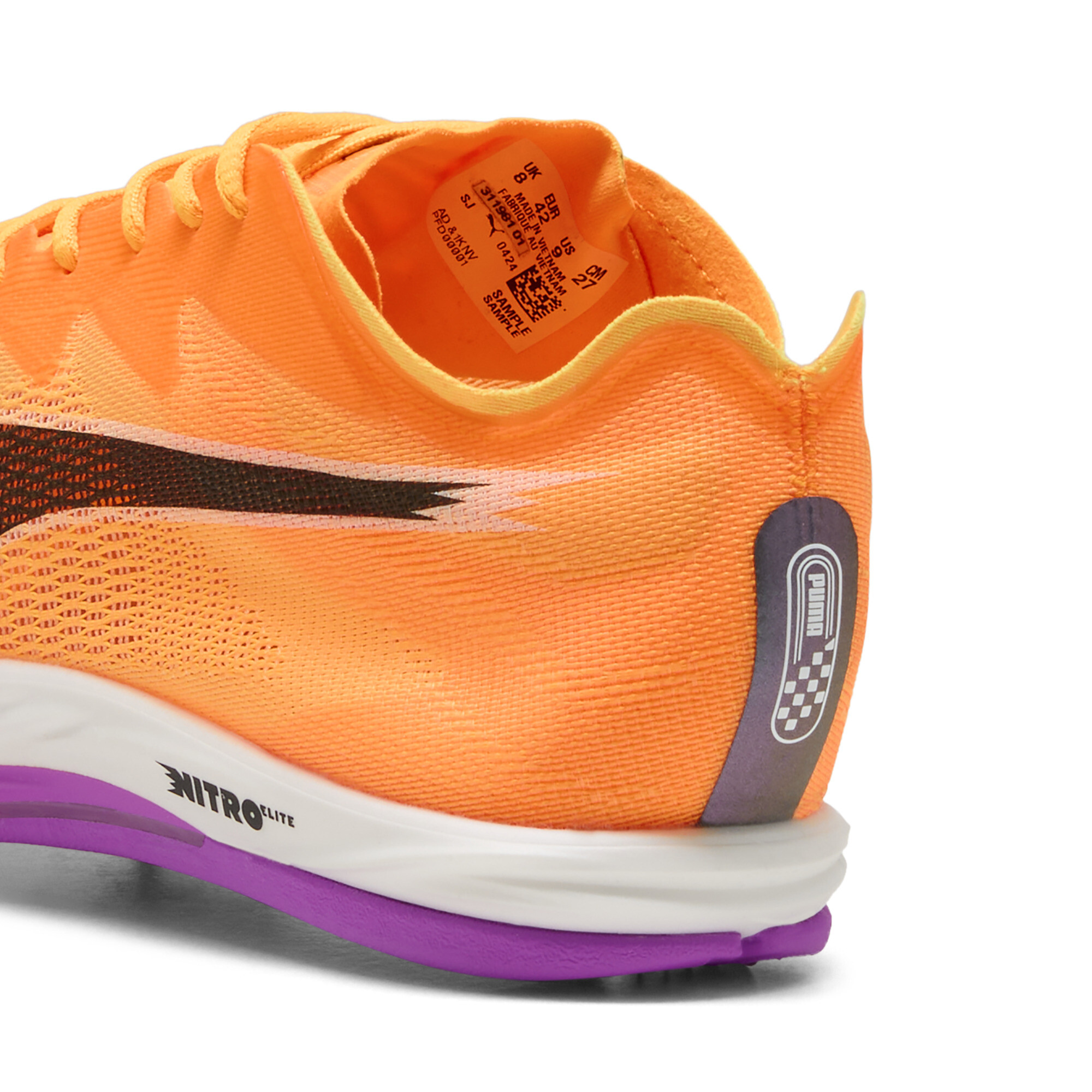 PUMA Long Distance NITROâ¢ Elite 3 Spikes uniseks, Zwart, Maat 46 thumbnail 5
