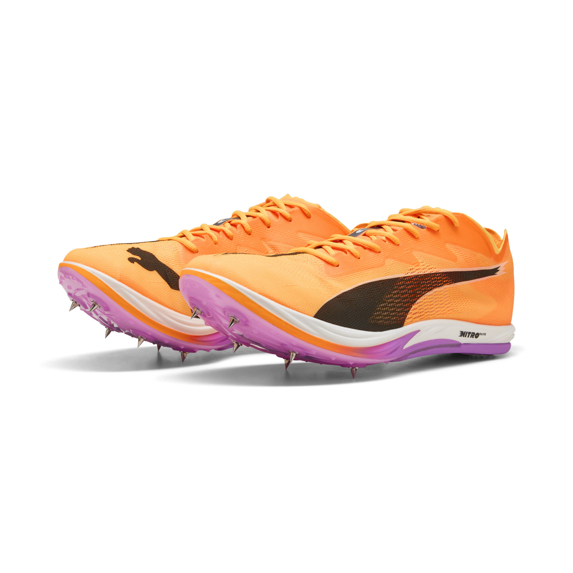 PUMA Long Distance NITROâ¢ Elite 3 Spikes uniseks, Zwart, Maat 46 thumbnail 6