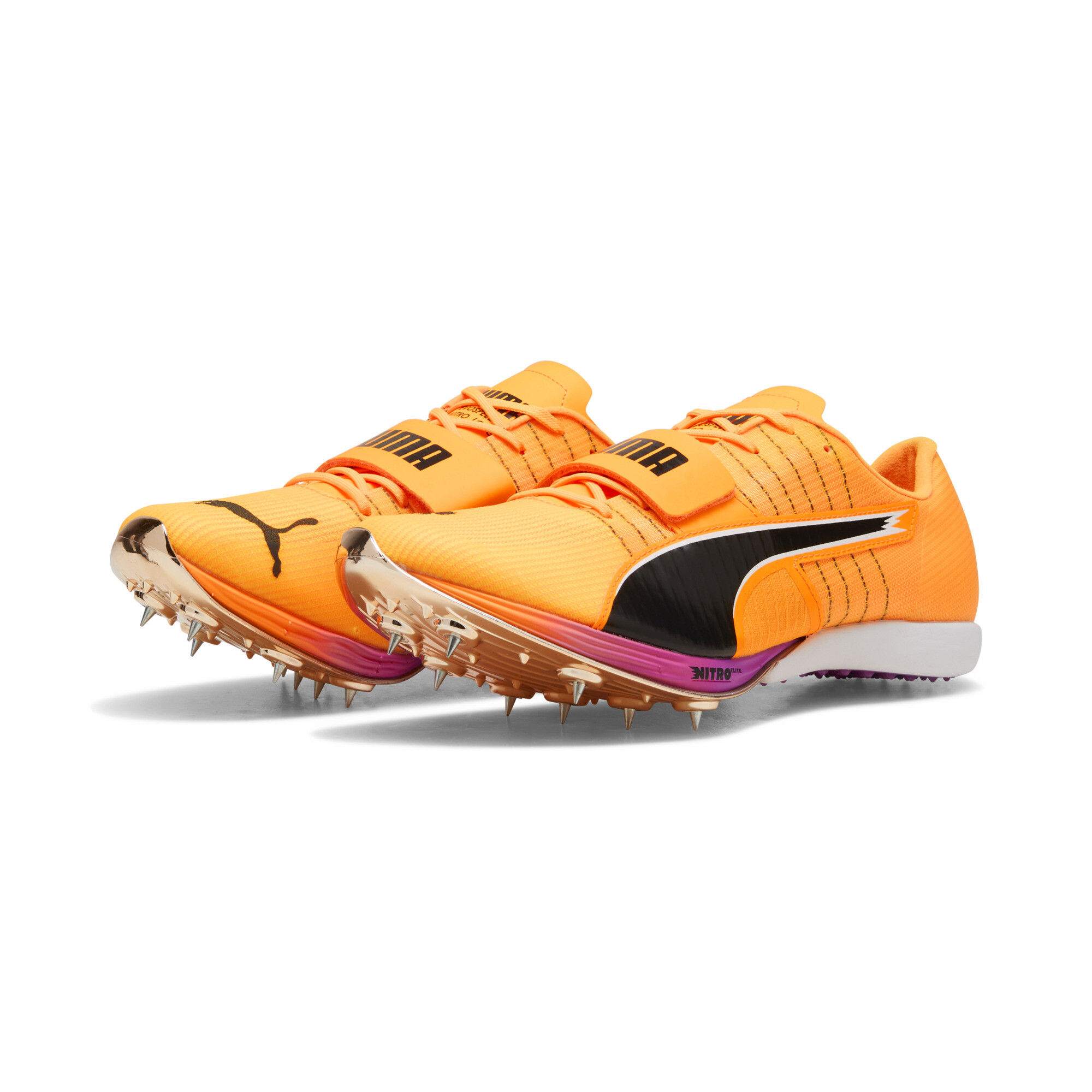 PUMA Long Jump NITROâ¢ Elite 2 Spikes uniseks, Zwart, Maat 45 thumbnail 6