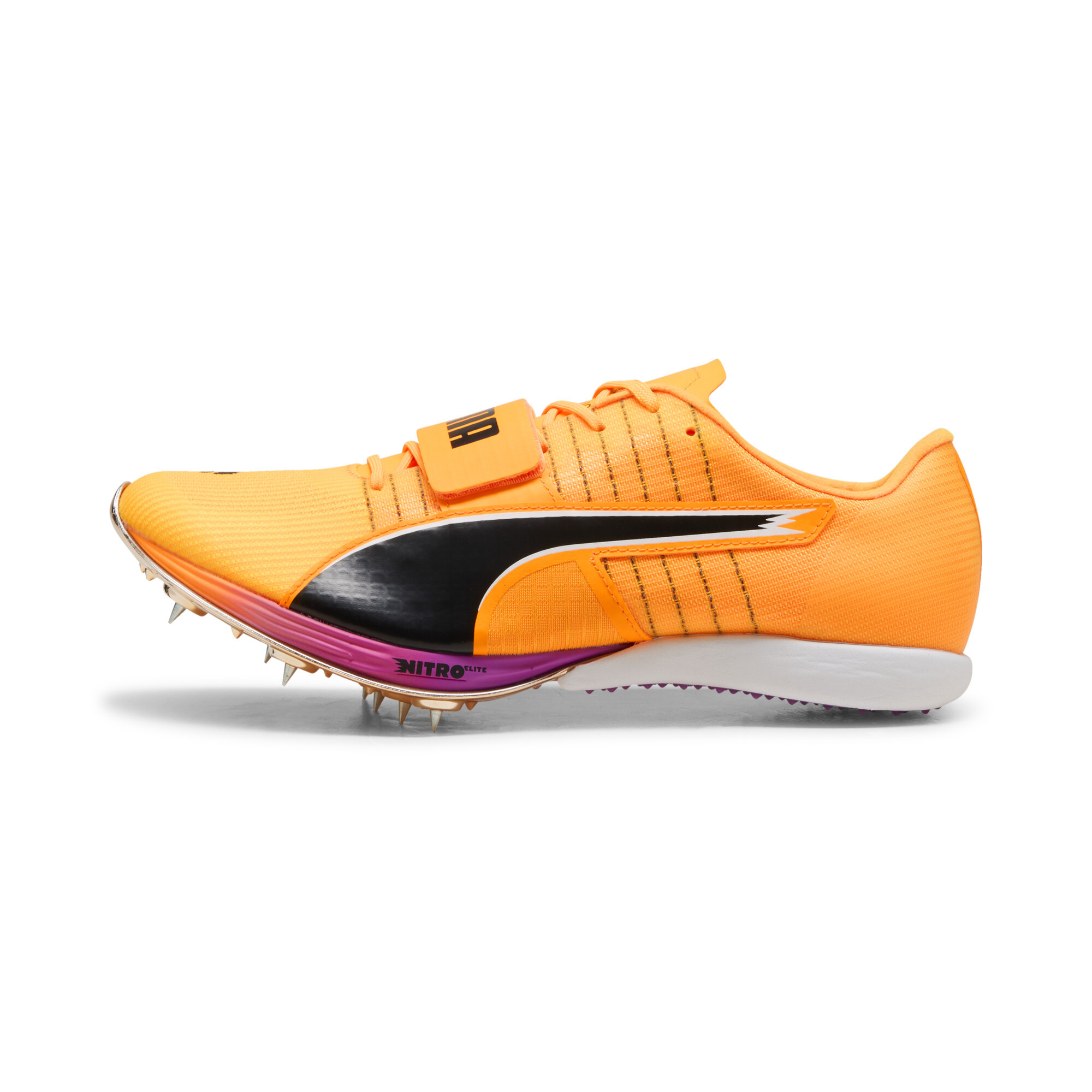 PUMA Long Jump NITROâ¢ Elite 2 Spikes uniseks, Zwart, Maat 45