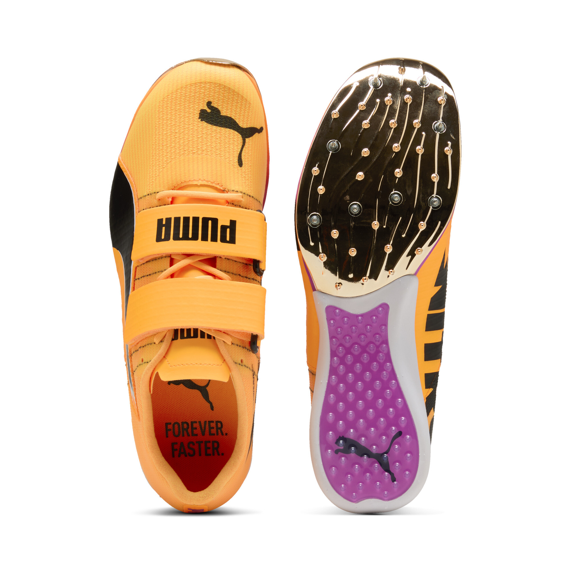 PUMA Triple Jump NITROâ¢ Elite 2 Spikes uniseks, Zwart, Maat 38,5 thumbnail 4