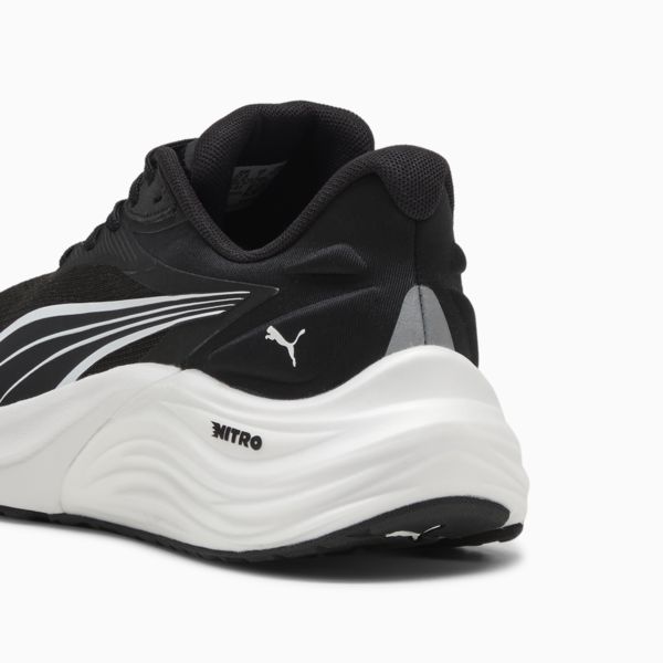 Zapatillas Electrify Nitro 4 para mujer, PUMA Black-PUMA White, large-ARG