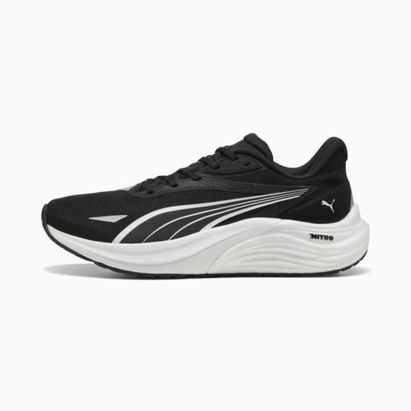Zapatillas Electrify Nitro 4 para hombre, PUMA Black-PUMA White, large-ARG