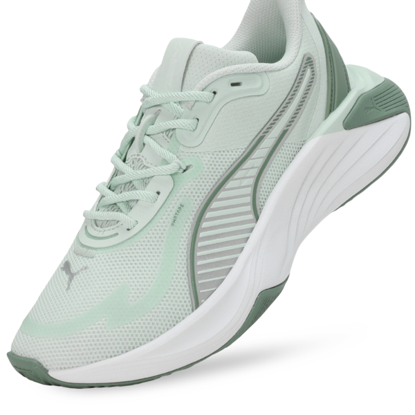 Zapatillas Hybrid Lace para mujer, Peaceful Blue-Green Moon-PUMA White, large-ARG