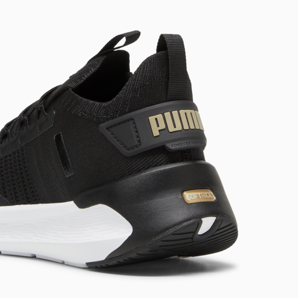 Zapatillas Softride Symmetry Fuzion para mujer., PUMA Black-PUMA Gold, large-ARG