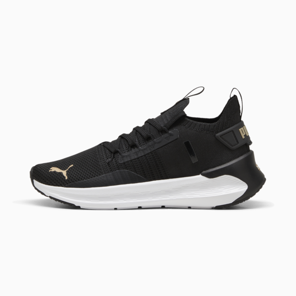 Zapatillas Softride Symmetry Fuzion para mujer., PUMA Black-PUMA Gold, large-ARG