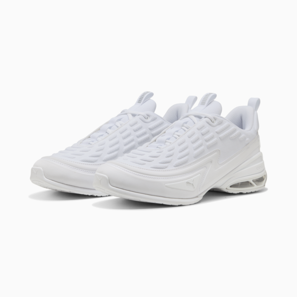 Meza Sneakers Unisex, PUMA White-PUMA Silver, large-ZAF