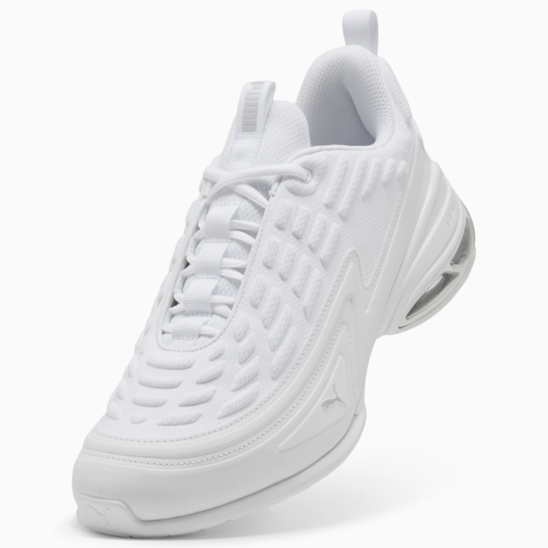 Meza Sneakers Unisex, PUMA White-PUMA Silver, large-ZAF