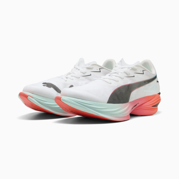 FAST-R NITRO™ Elite 3 Running Shoes Men, PUMA White-Glowing Red-Mint Melt, large-ZAF