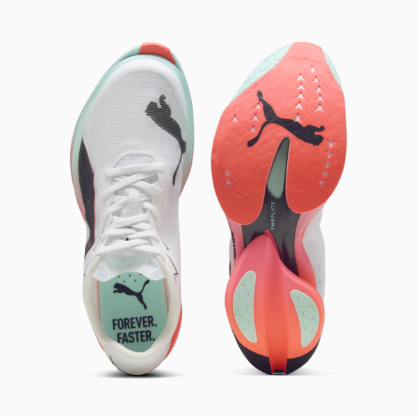 FAST-R NITRO™ Elite 3 Running Shoes Men, PUMA White-Glowing Red-Mint Melt, large-ZAF