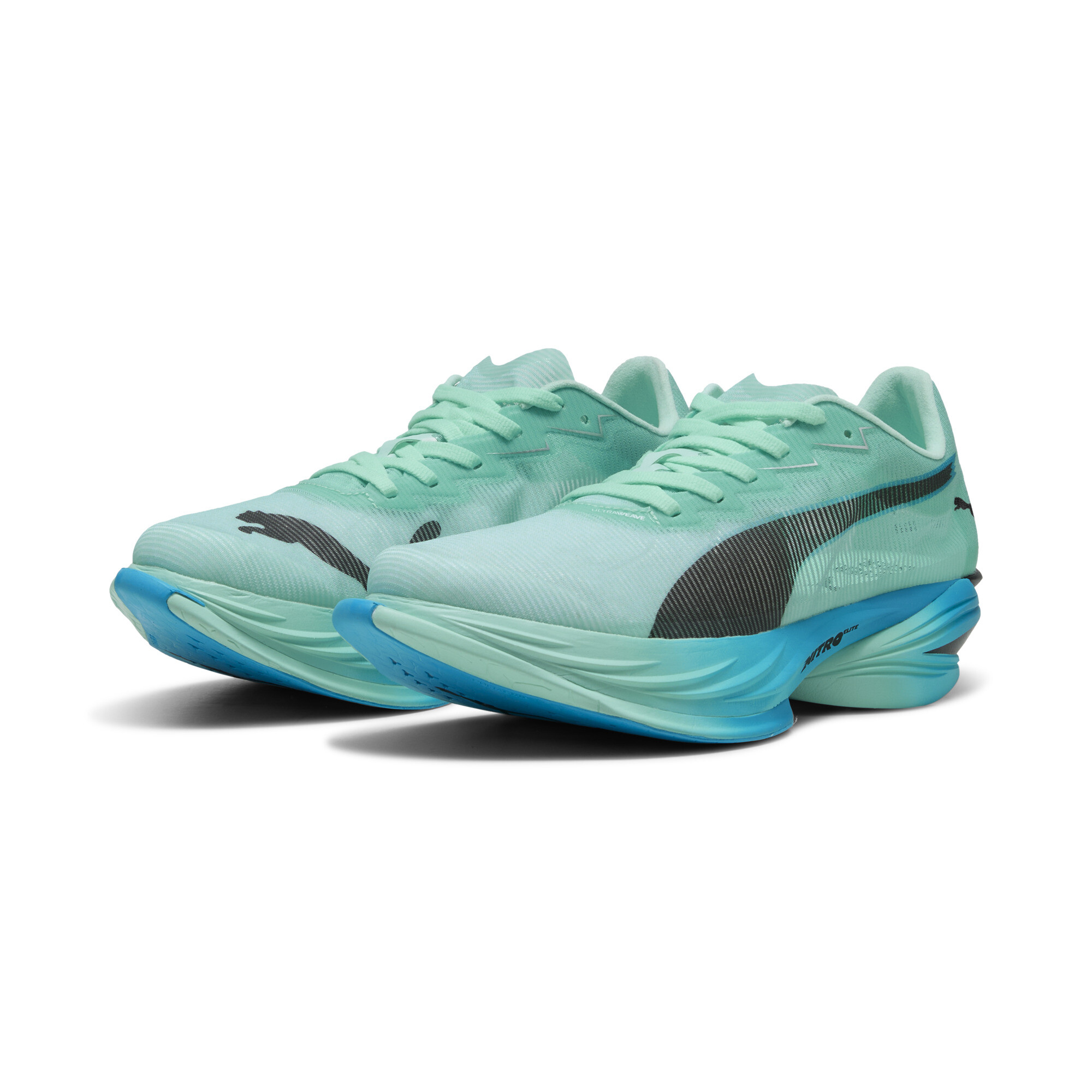 Puma FAST-R NITRO™ Elite 3 Laufschuhe Herren | Mint Melt/Speed Blue | Größe: 39