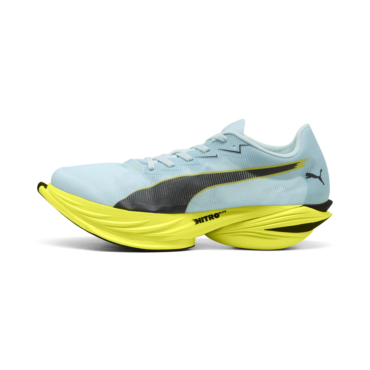 FAST-R NITRO™ Elite 3 Running Shoes Men in Fresh Water/Lemon Crush by PUMA, UK 10