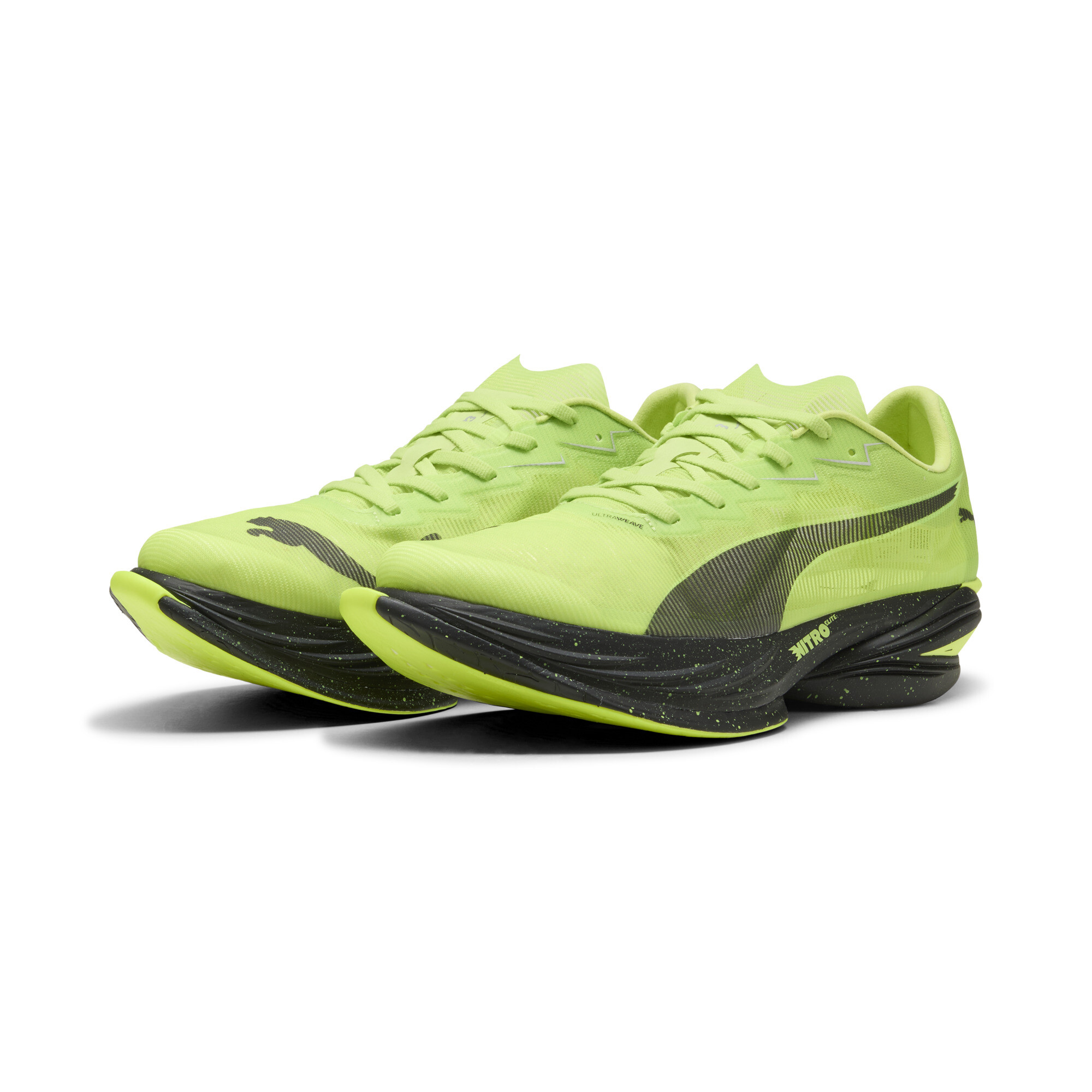 PUMA FAST-R NITRO™ Elite 3 hardloopschoenen voor Heren, Groen/Zwart, Maat 44