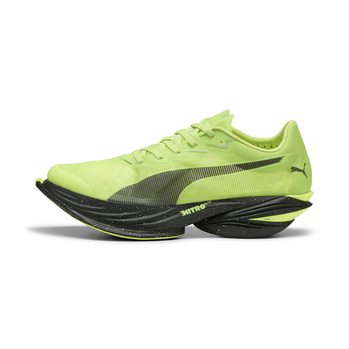 FAST-R NITRO™ Elite 3 Running Shoes Men in Sunny Lime/Black by PUMA, UK 9.5