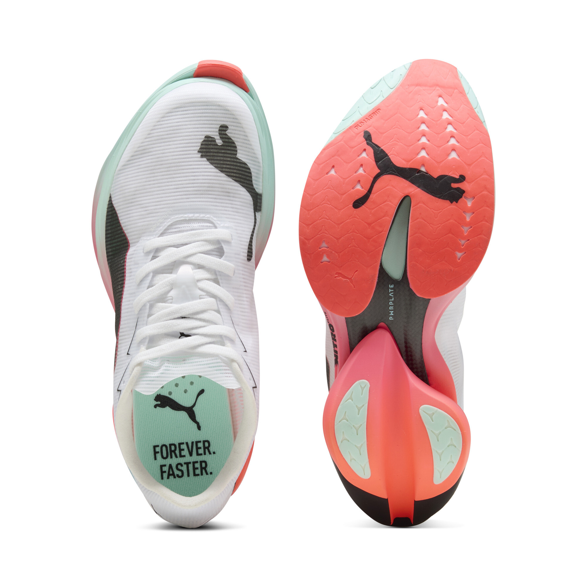 PUMA FAST-R NITROâ¢ Elite 3 hardloopschoenen voor Dames, Rood/Wit, Maat 37,5 thumbnail 4