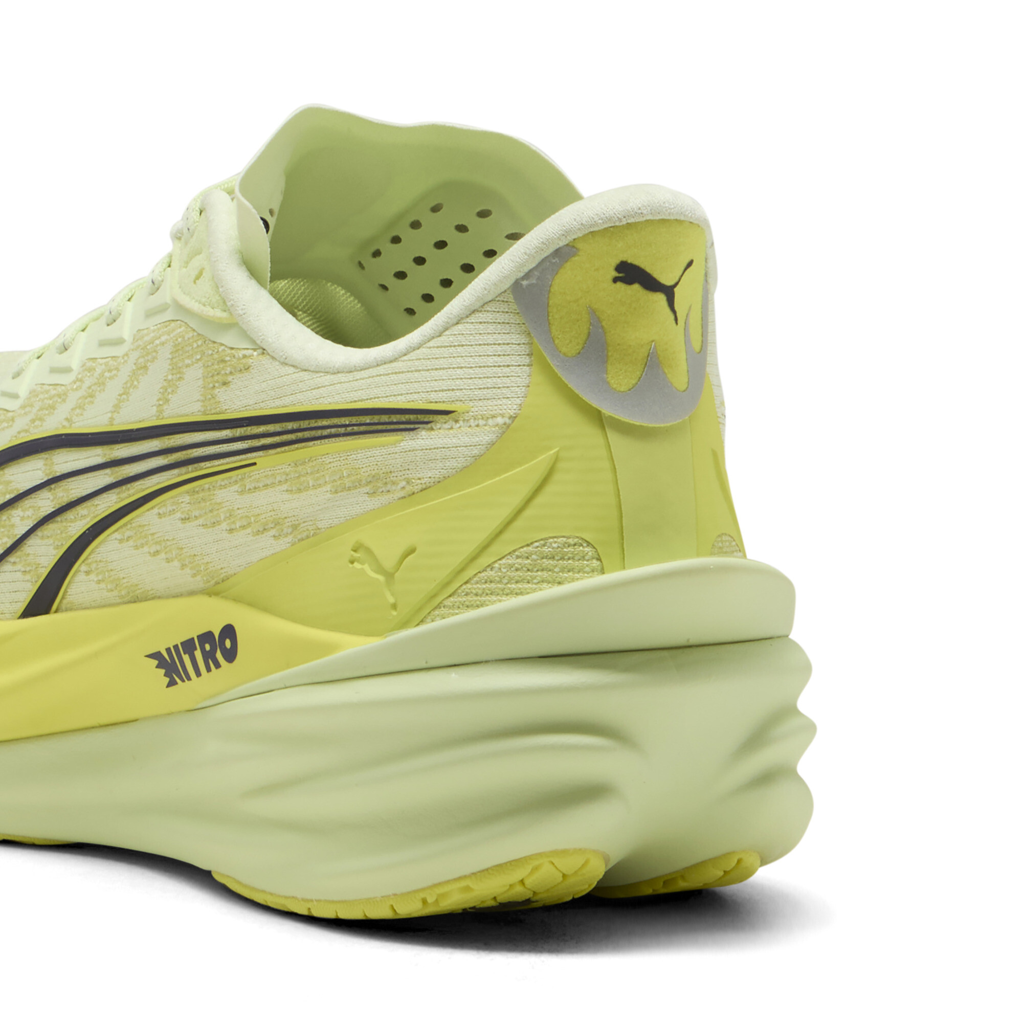 PUMA Deviate NITRO™ 4 hardloopschoenen voor Heren, Groen, Maat 40,5 thumbnail 6
