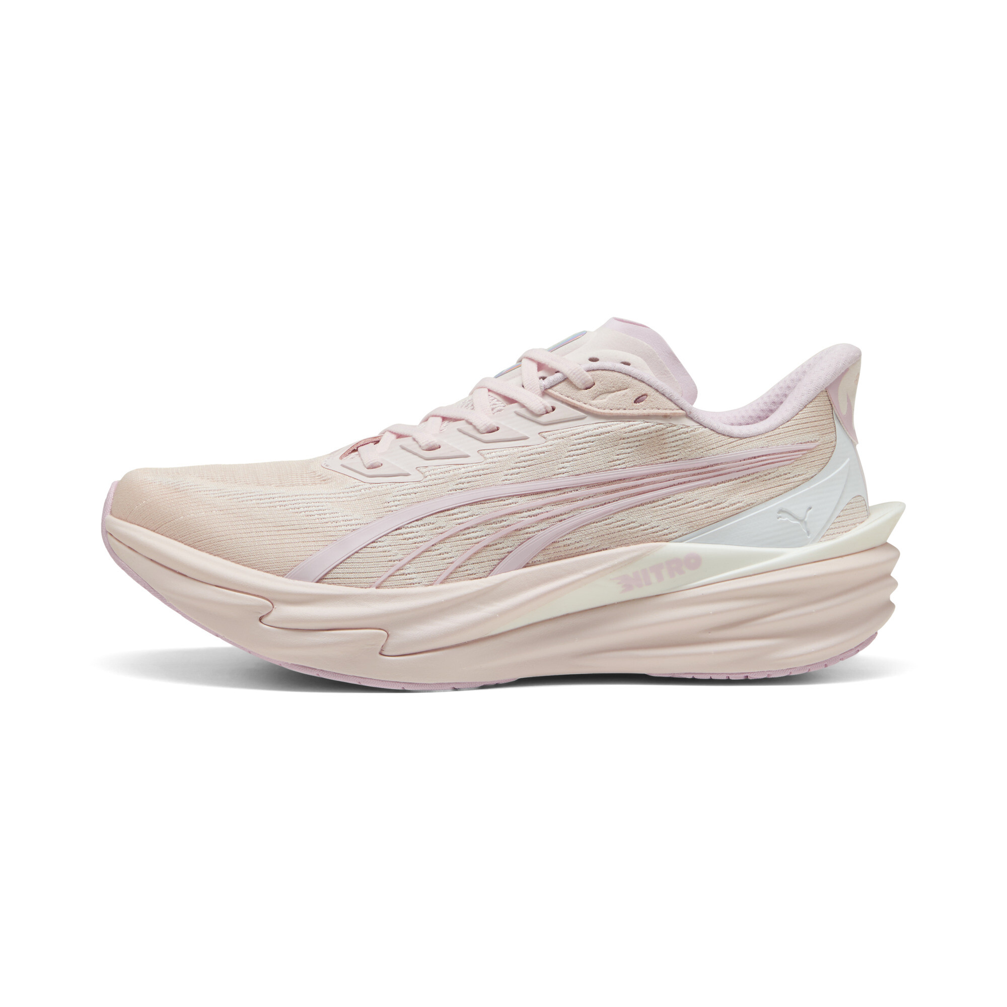 PUMA Deviate NITRO™ 4 Men's Road Running Shoes in Pink, Size 7.5
