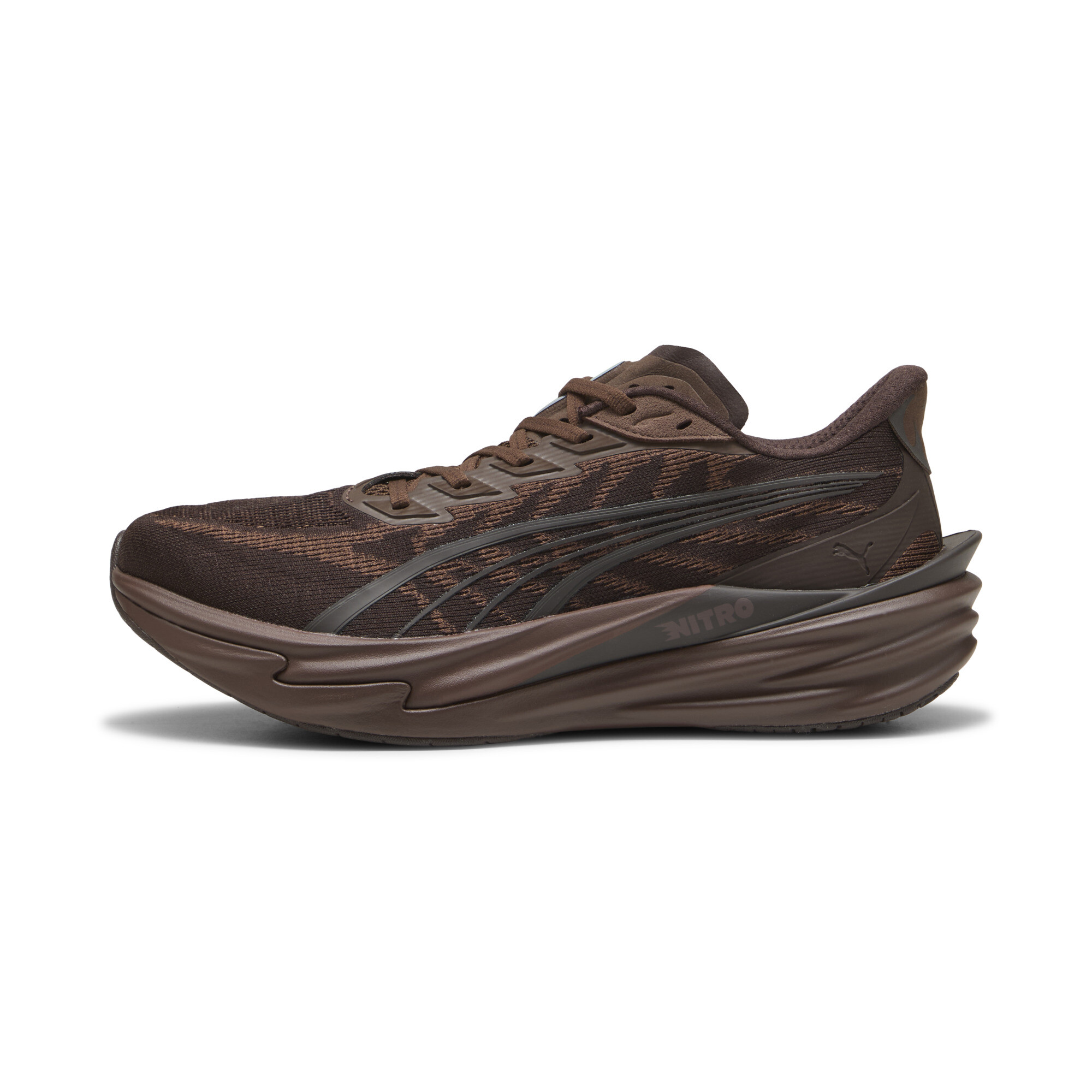 PUMA Deviate NITRO™ 4 Men's Road Running Shoes in Brown, Size 9