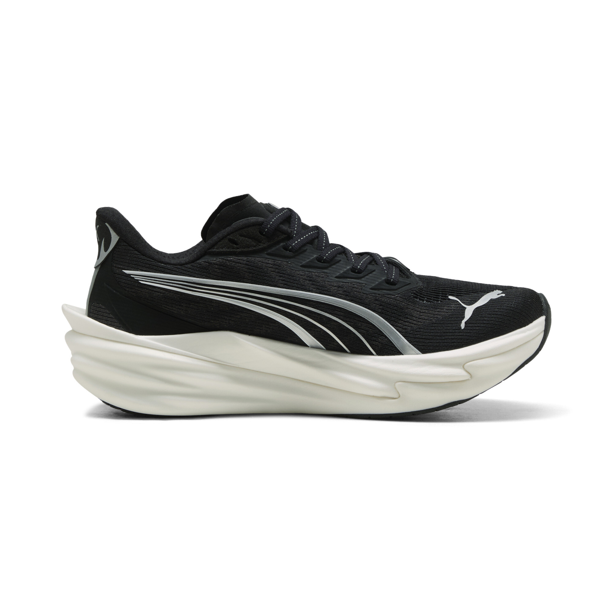 PUMA Deviate NITRO™ 4 hardloopschoenen voor Dames, Zwart/Wit/Zilver, Maat 42 thumbnail 3