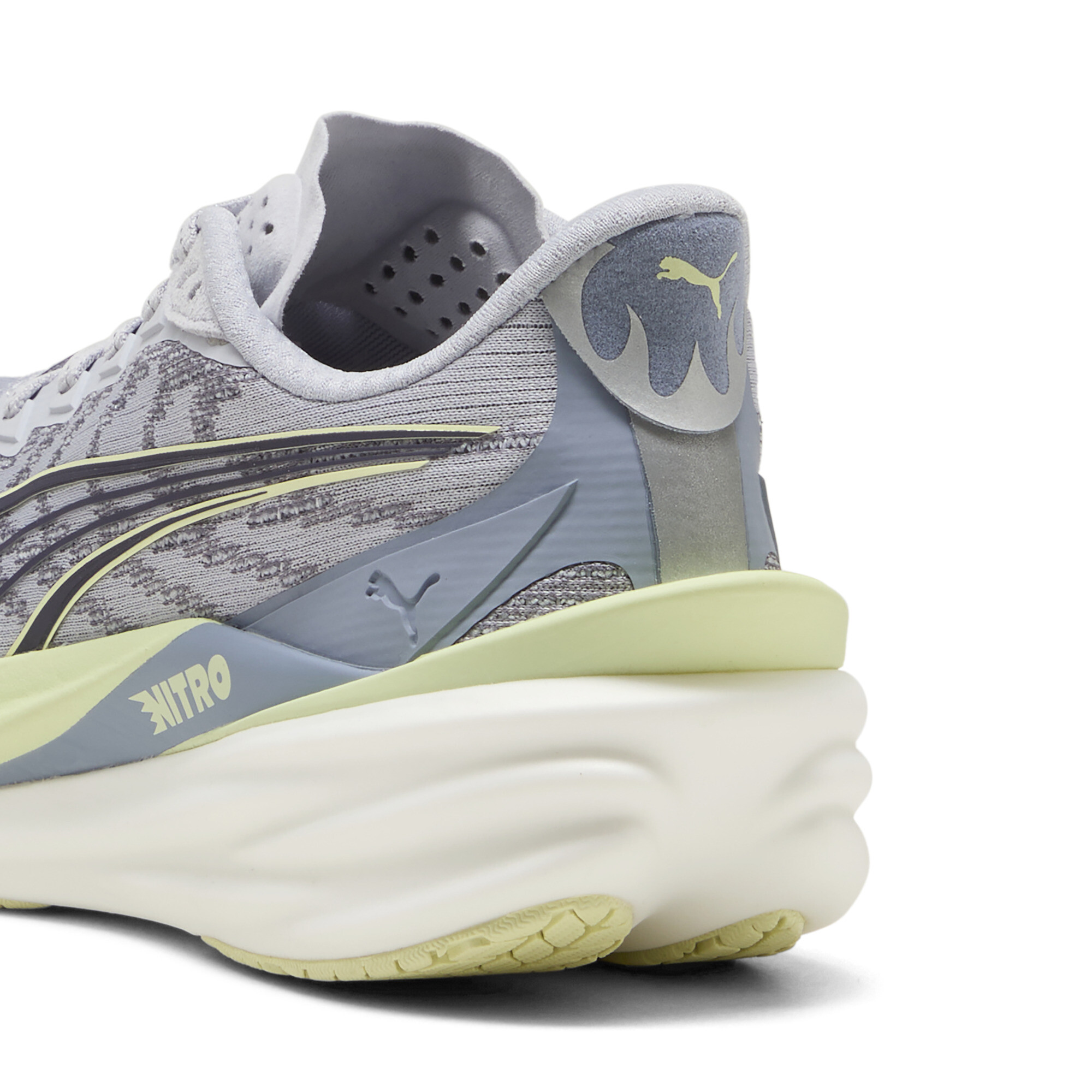 PUMA Deviate NITRO™ 4 hardloopschoenen voor Dames, Zilver, Maat 38 thumbnail 5