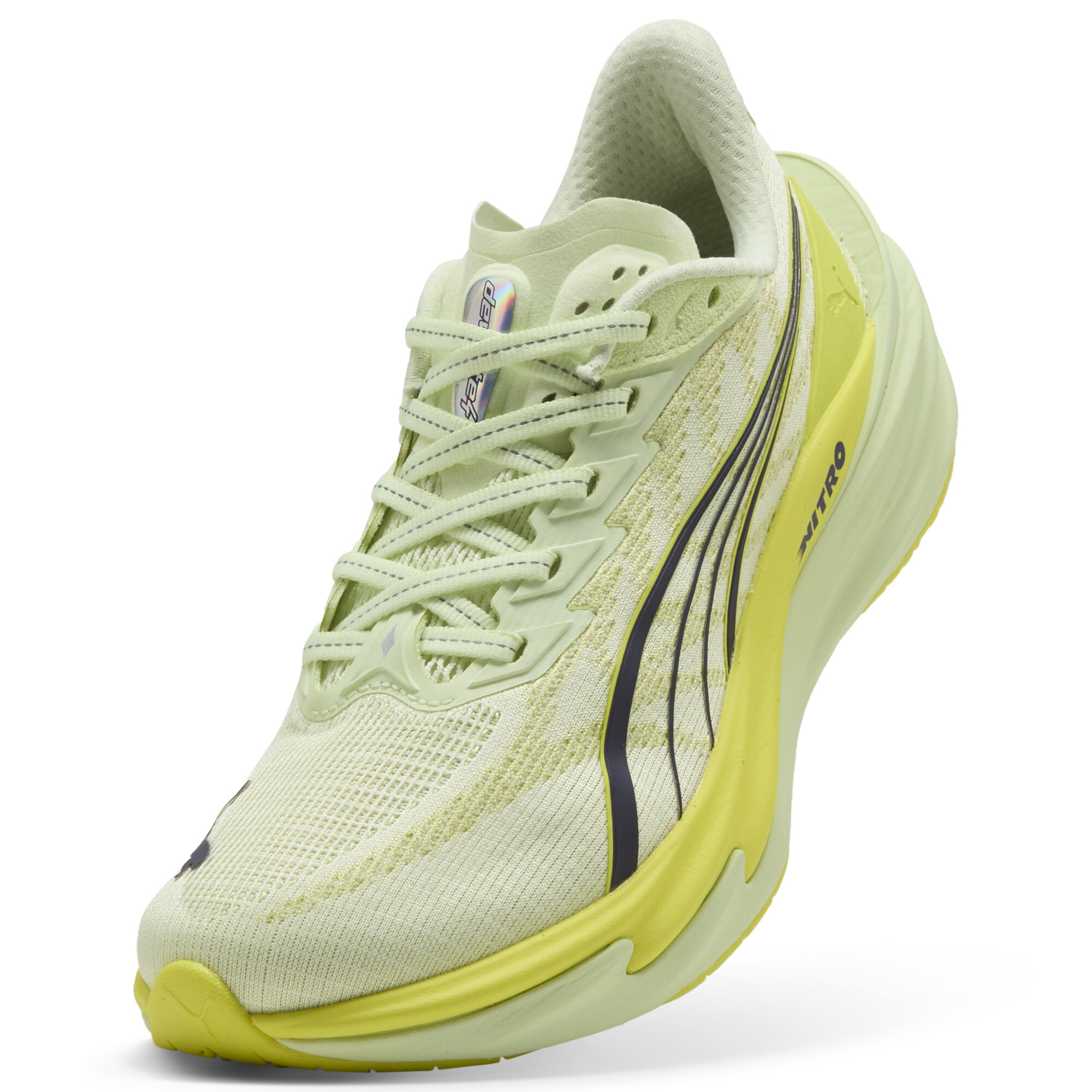 PUMA Deviate NITRO™ 4 hardloopschoenen voor Dames, Groen, Maat 36 thumbnail 3
