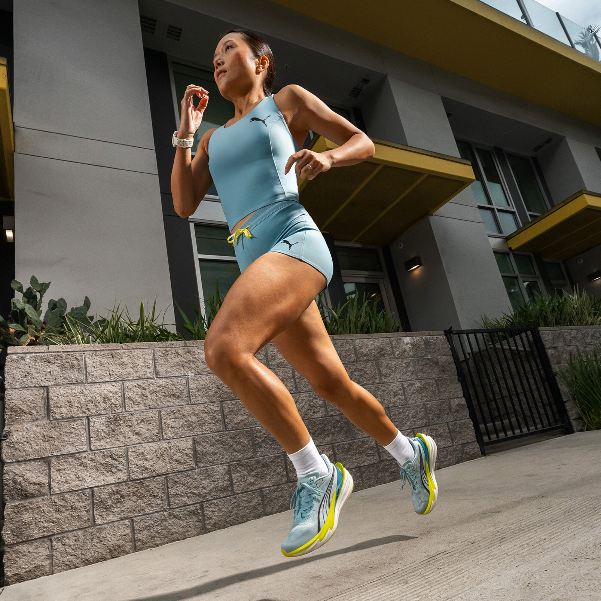 PUMA Deviate NITRO™ 4 hardloopschoenen voor Dames, Blauw, Maat 41 thumbnail 2