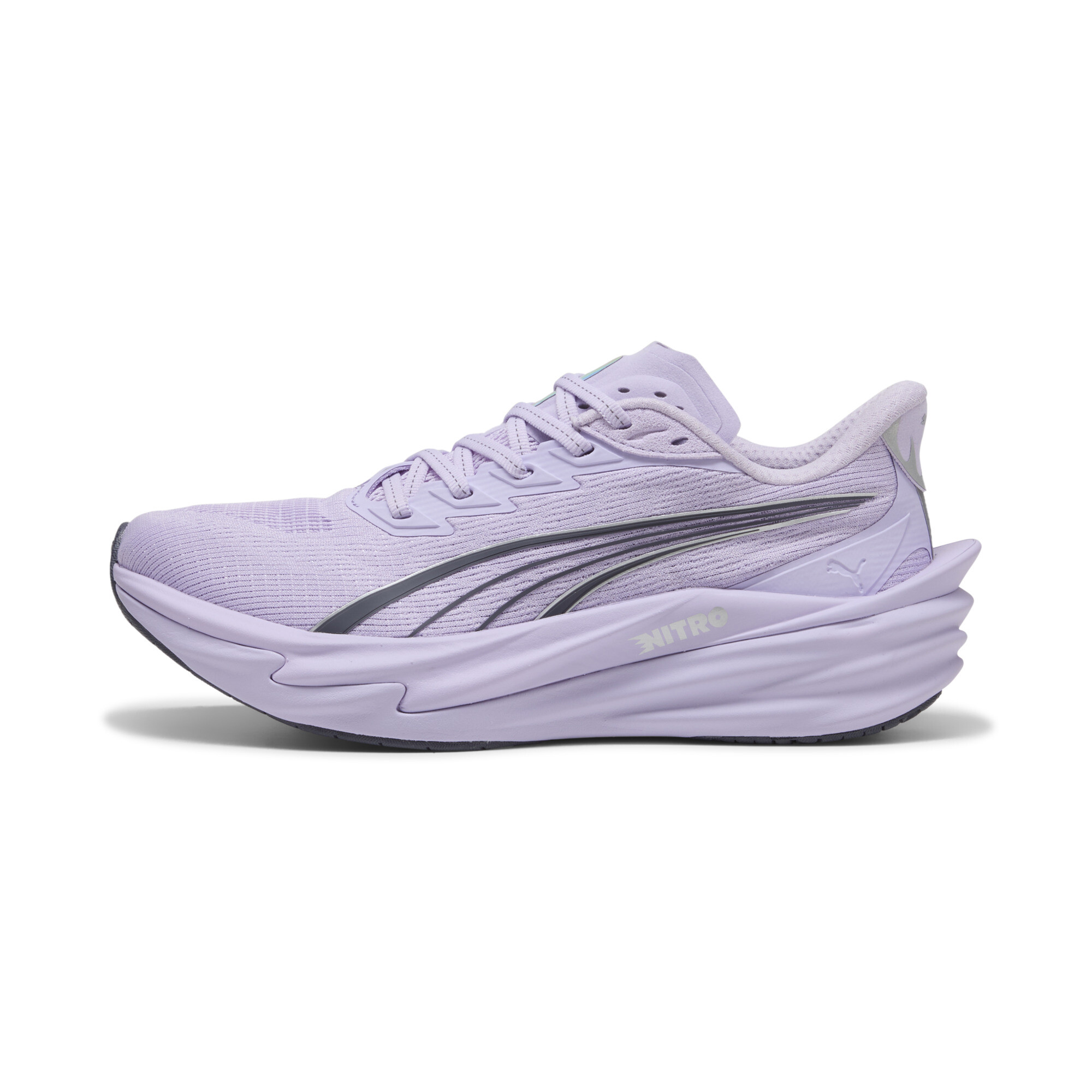 PUMA Deviate NITRO™ 4 Women's Road Running Shoes in Purple, Size 9