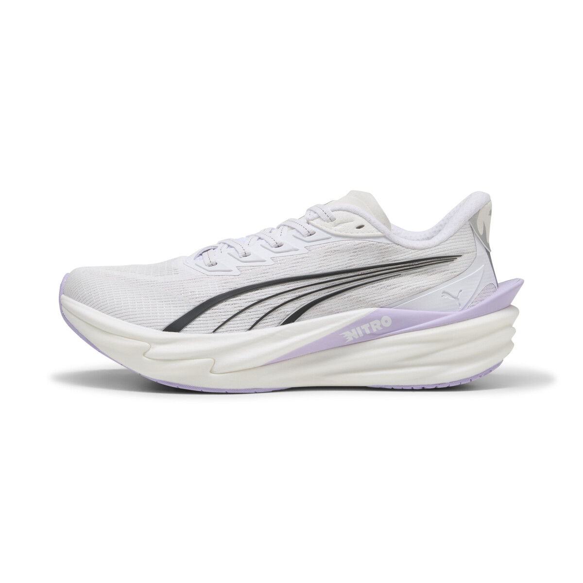 Deviate NITRO™ 4 Running Shoes Women in White/Light Lavender by PUMA, UK 4.5