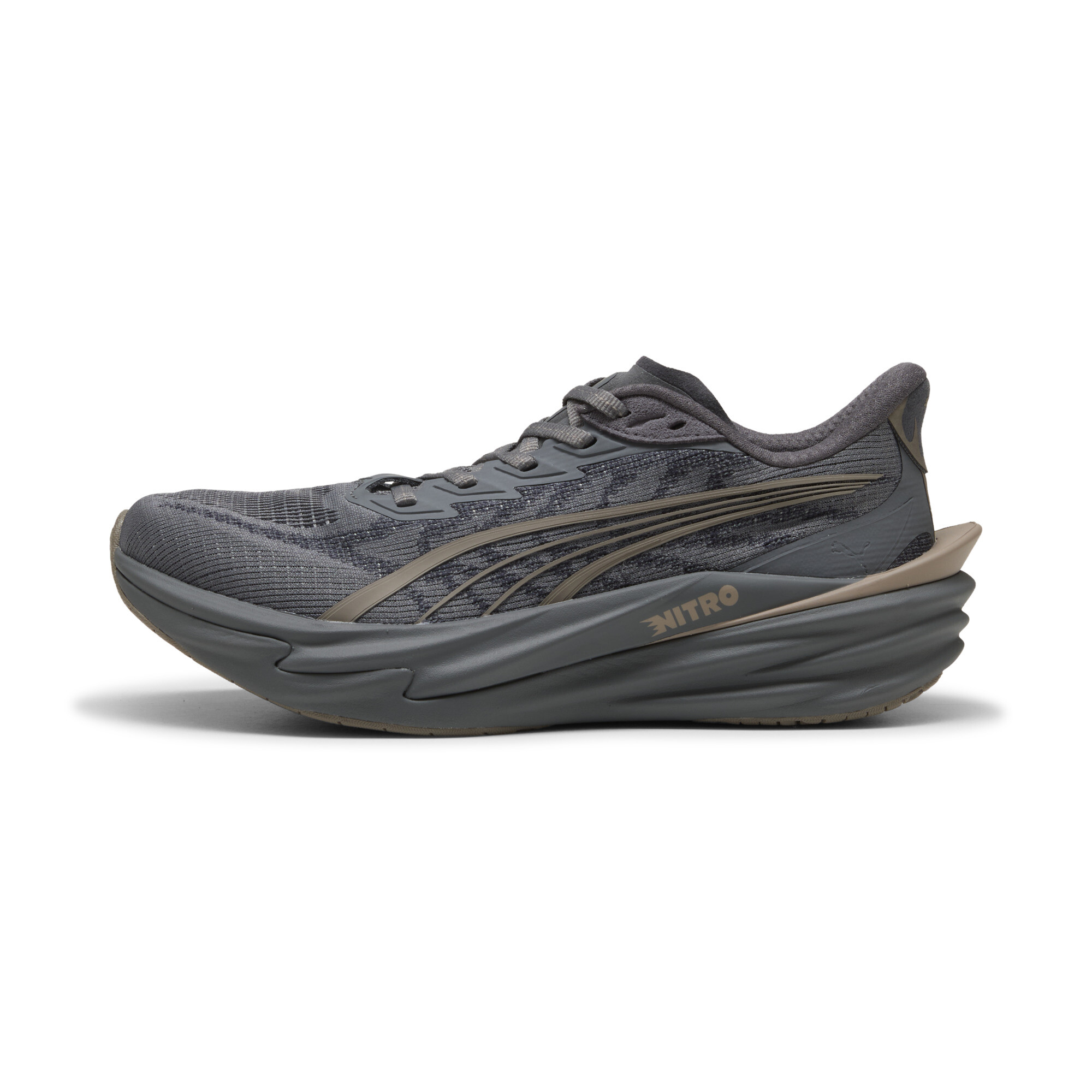 PUMA Deviate NITRO™ 4 Women's Road Running Shoes in Grey, Size 9.5