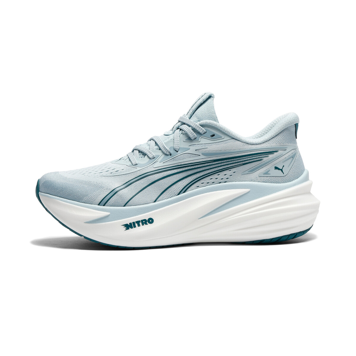 MagMax NITRO™ 2 Running Shoes Men in Fresh Water/Emerald Ice by PUMA, UK 8
