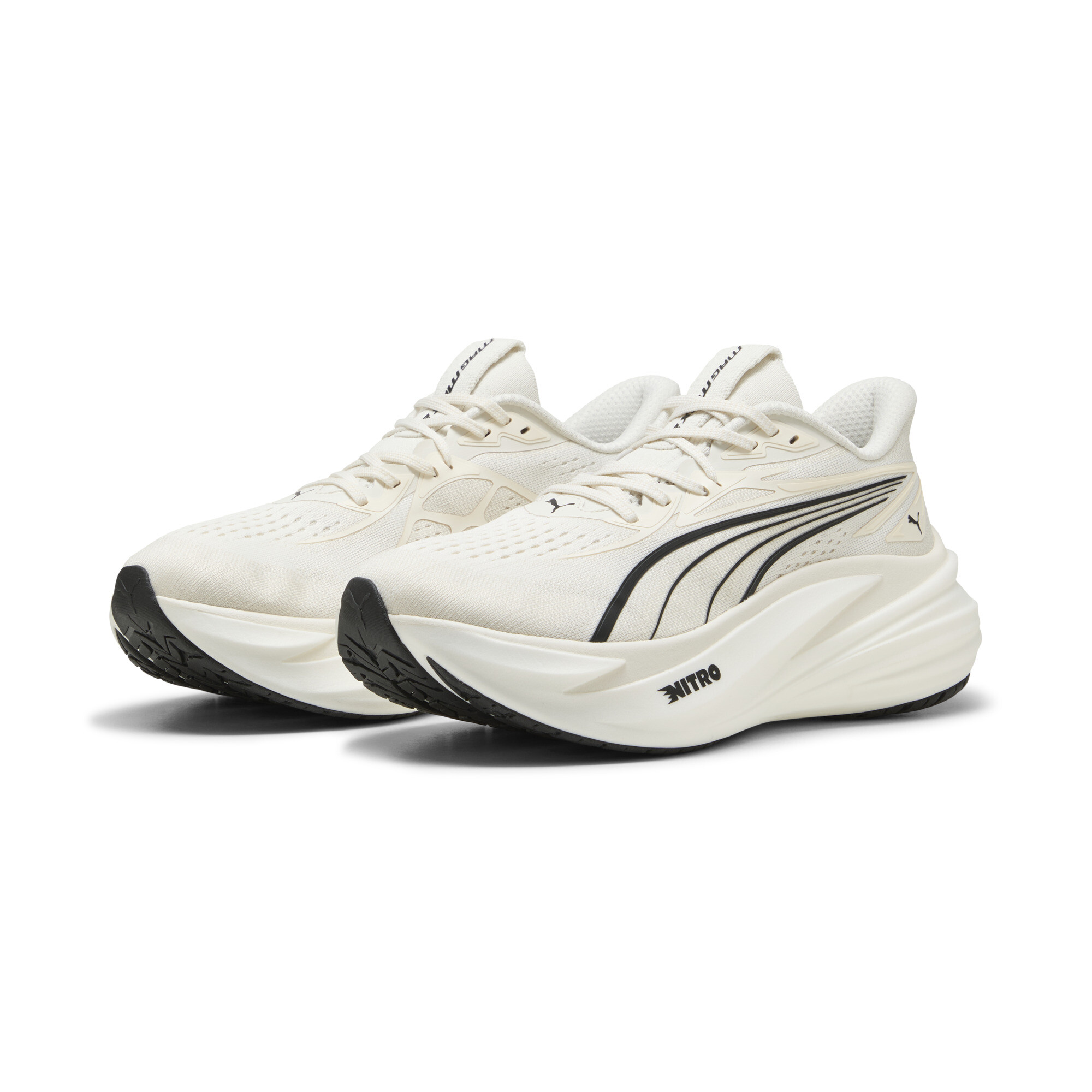 PUMA MagMax NITRO™ 2 hardloopschoenen voor Heren, Zwart/Wit, Maat 39 thumbnail 7