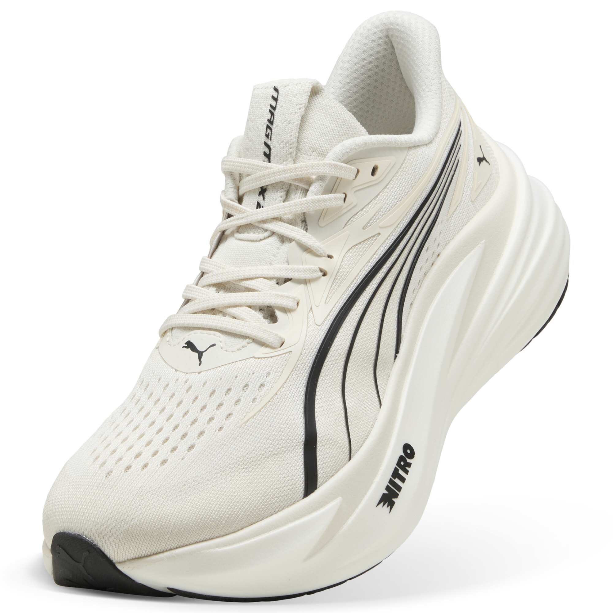 PUMA MagMax NITRO™ 2 hardloopschoenen voor Heren, Zwart/Wit, Maat 39 thumbnail 3