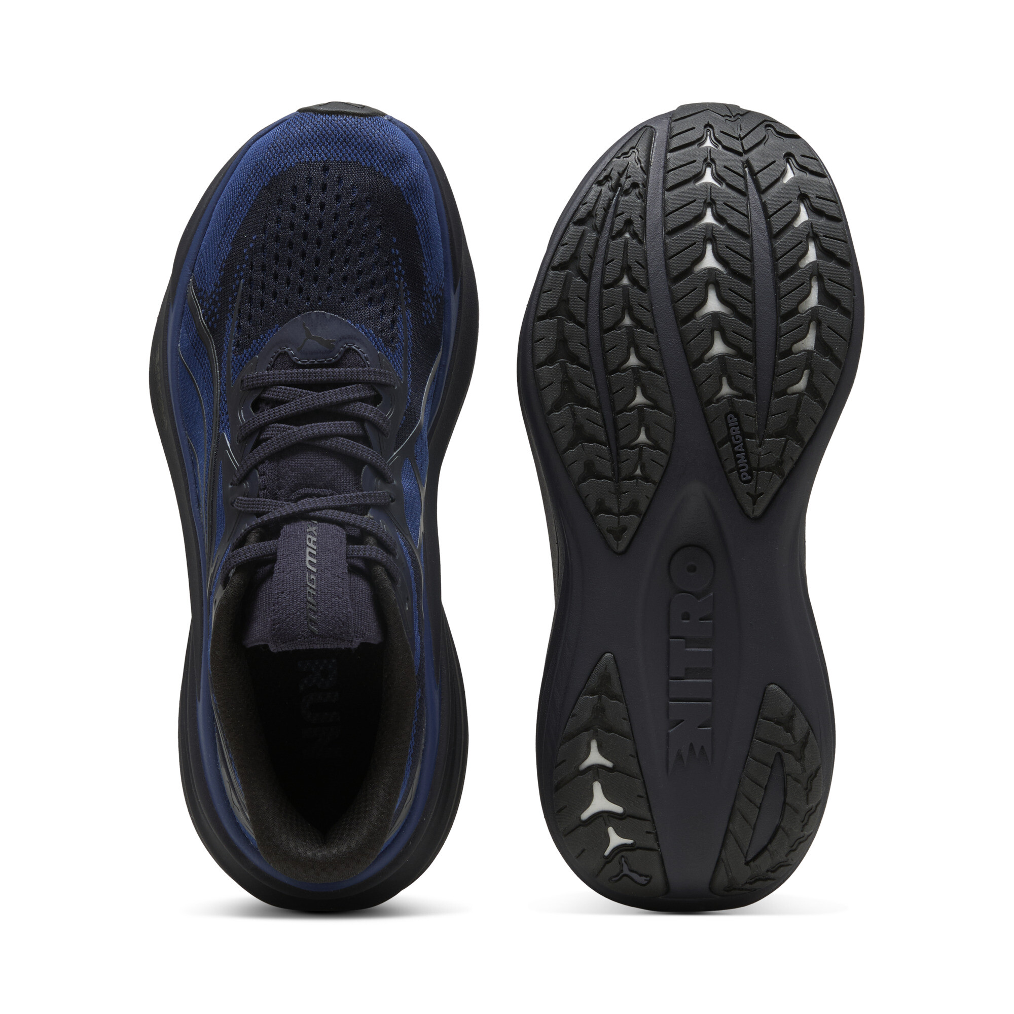 PUMA MagMax NITROâ¢ 2 hardloopschoenen voor Heren, Blauw, Maat 44,5 thumbnail 4