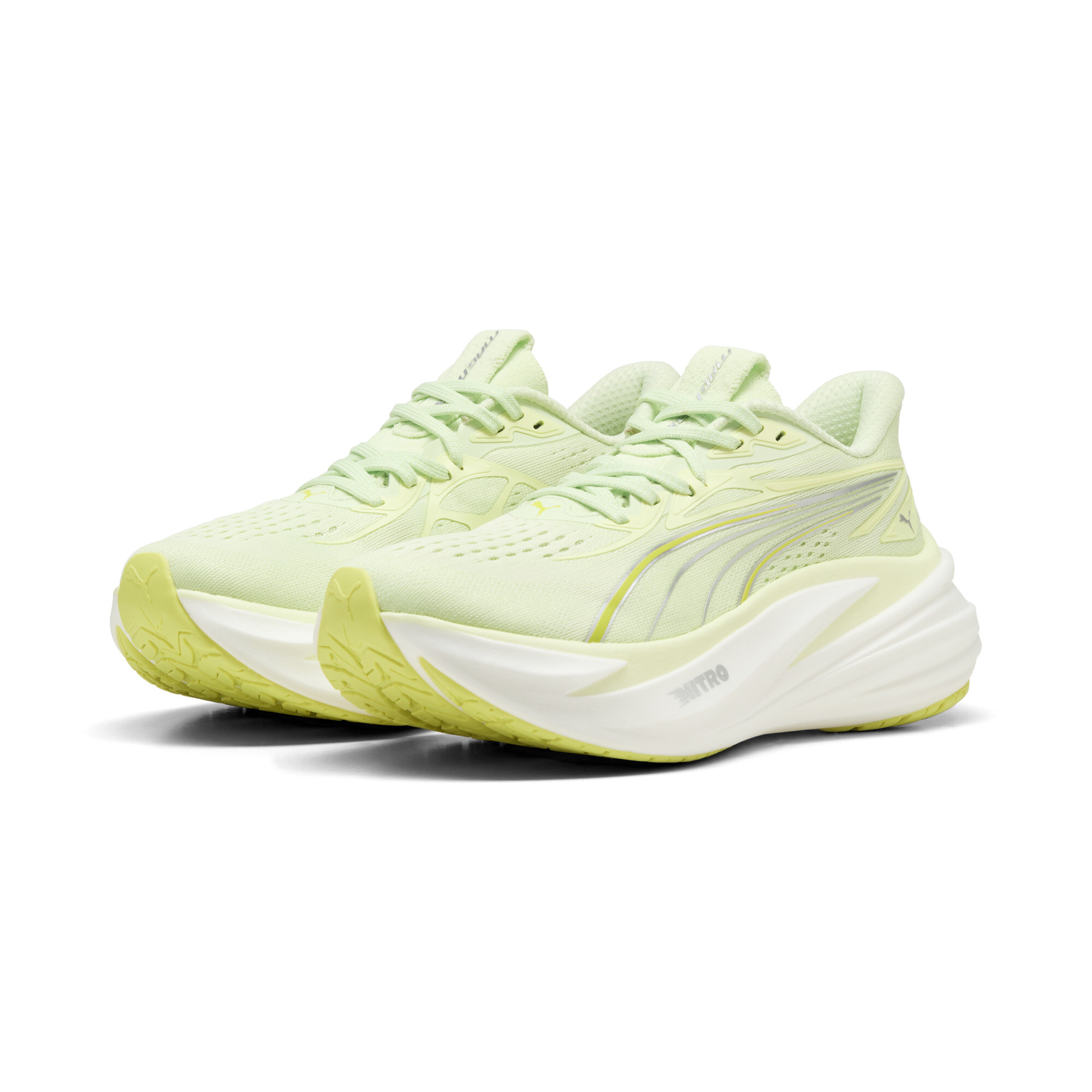 PUMA MagMax NITRO™ 2 hardloopschoenen voor Dames, Groen, Maat 41 thumbnail 6