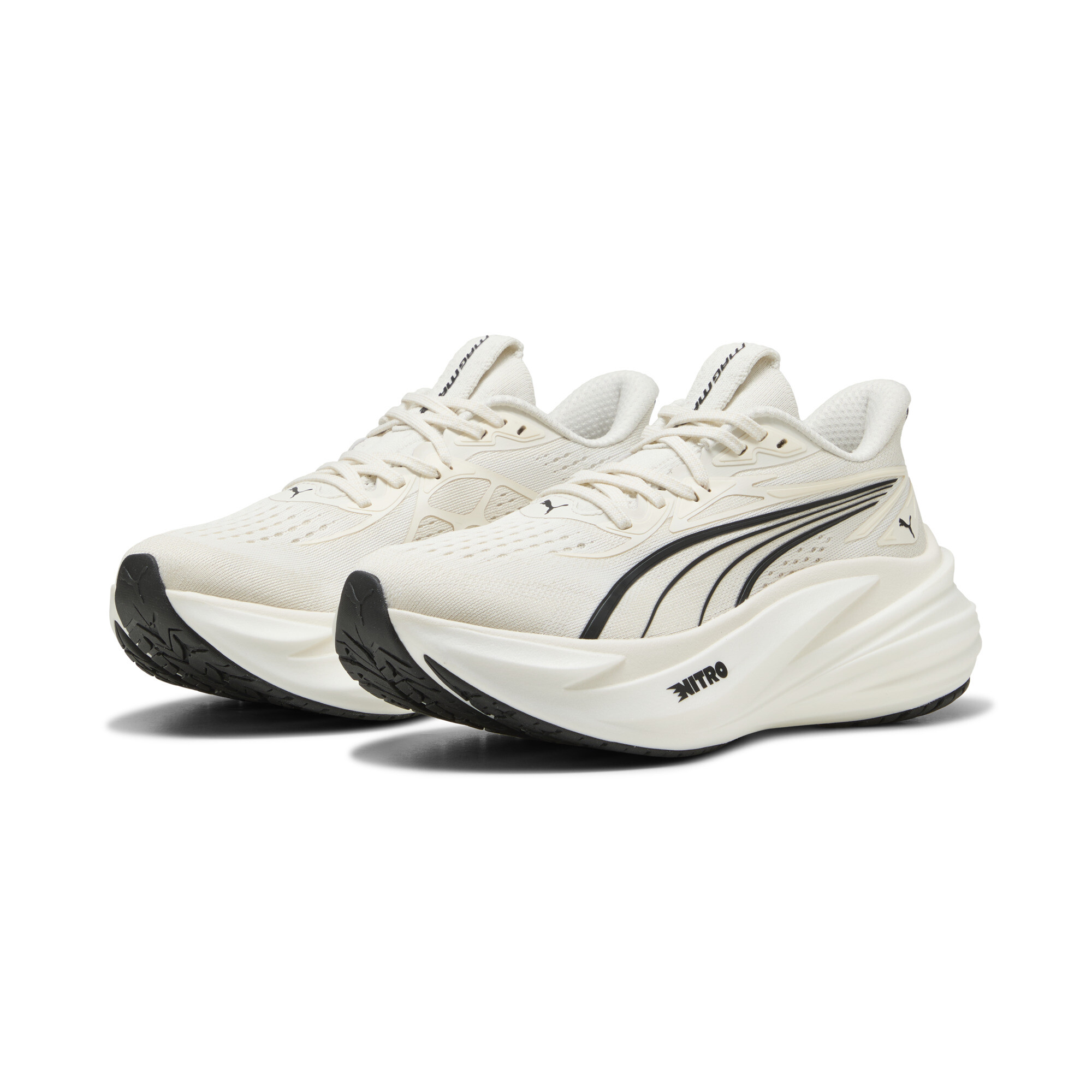 PUMA MagMax NITRO™ 2 hardloopschoenen voor Dames, Zwart/Wit, Maat 42,5 thumbnail 7