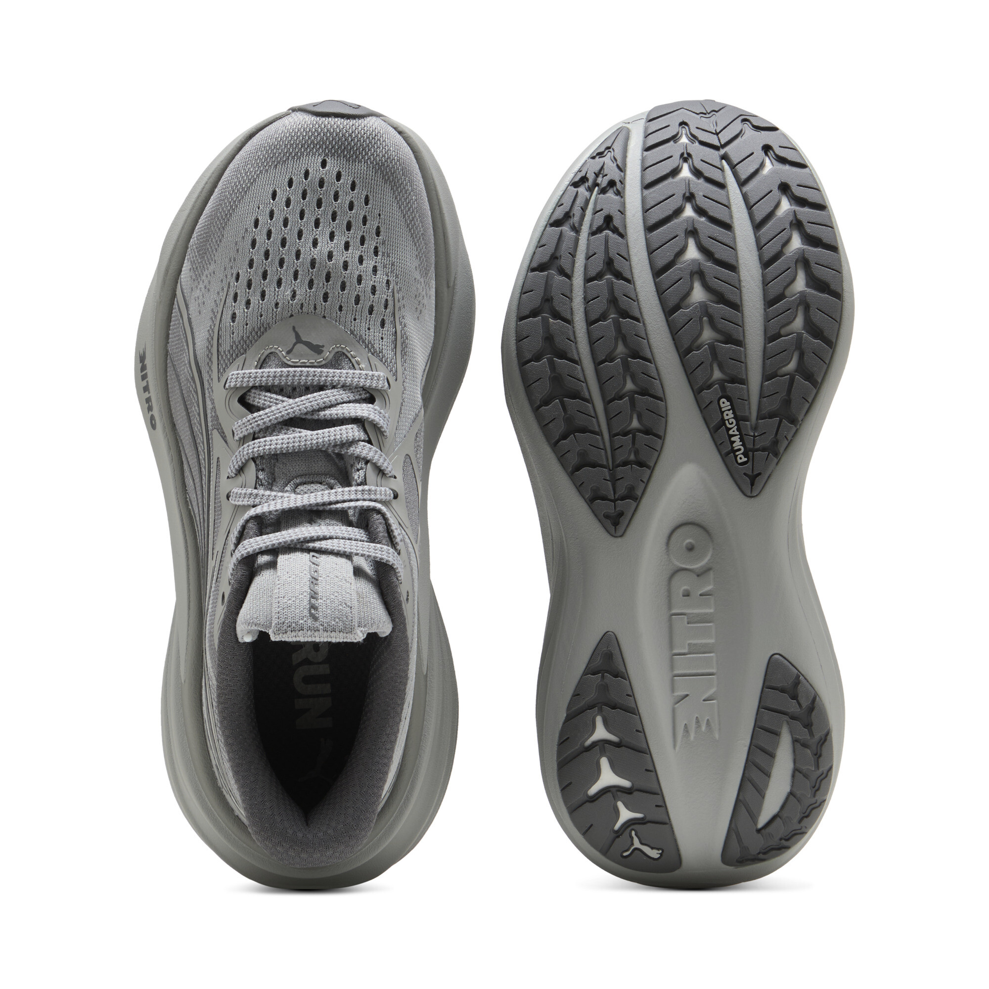 PUMA MagMax NITROâ¢ 2 hardloopschoenen voor Dames, Grijs, Maat 39 thumbnail 4