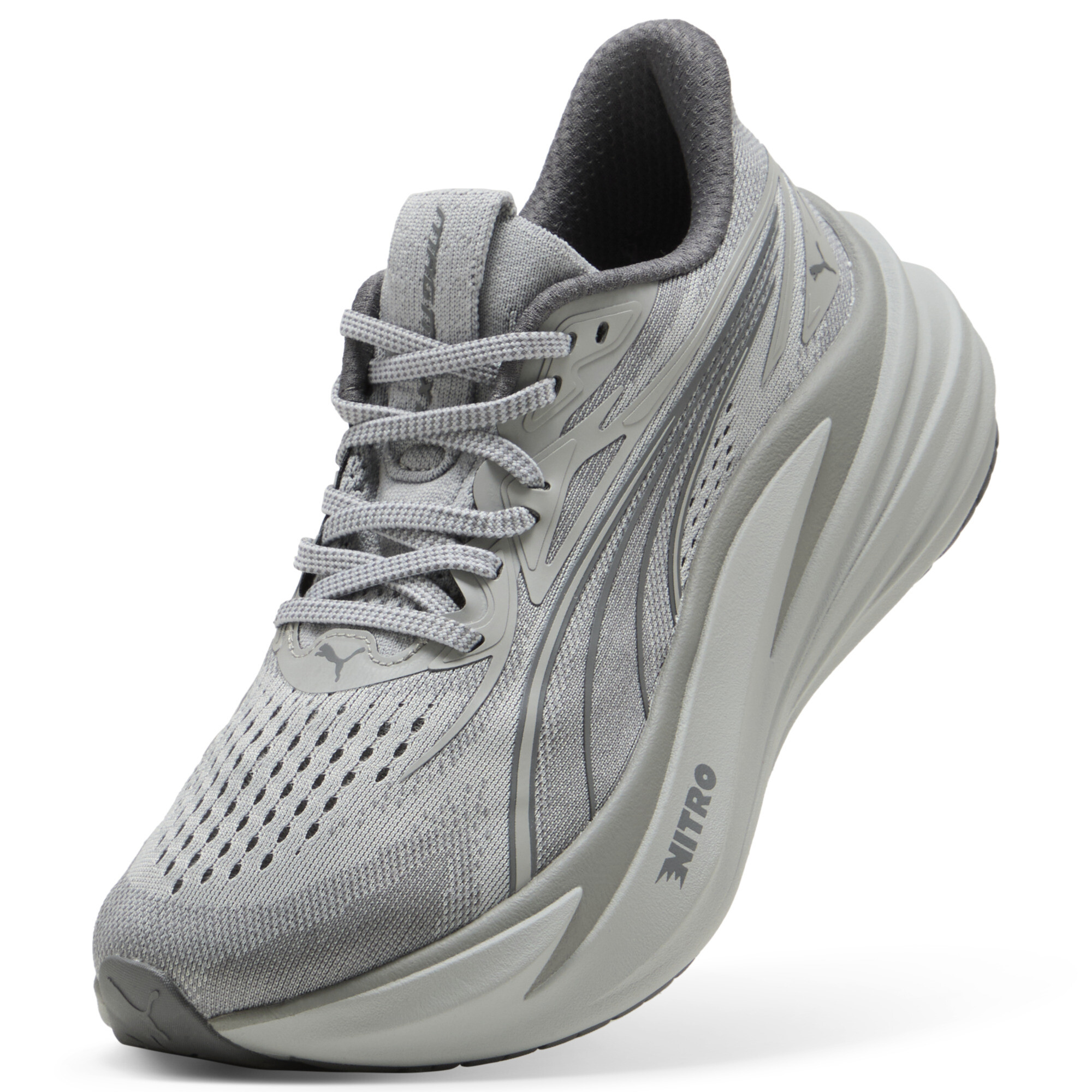 PUMA MagMax NITROâ¢ 2 hardloopschoenen voor Dames, Grijs, Maat 39 thumbnail 2