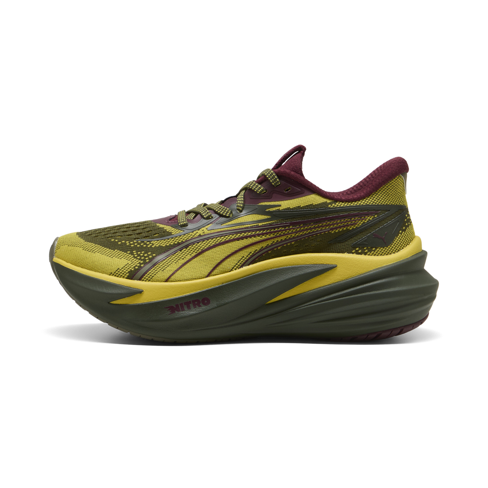 PUMA MagMax NITRO™ 2 Women's Road Running Shoes in Yellow, Size 9.5