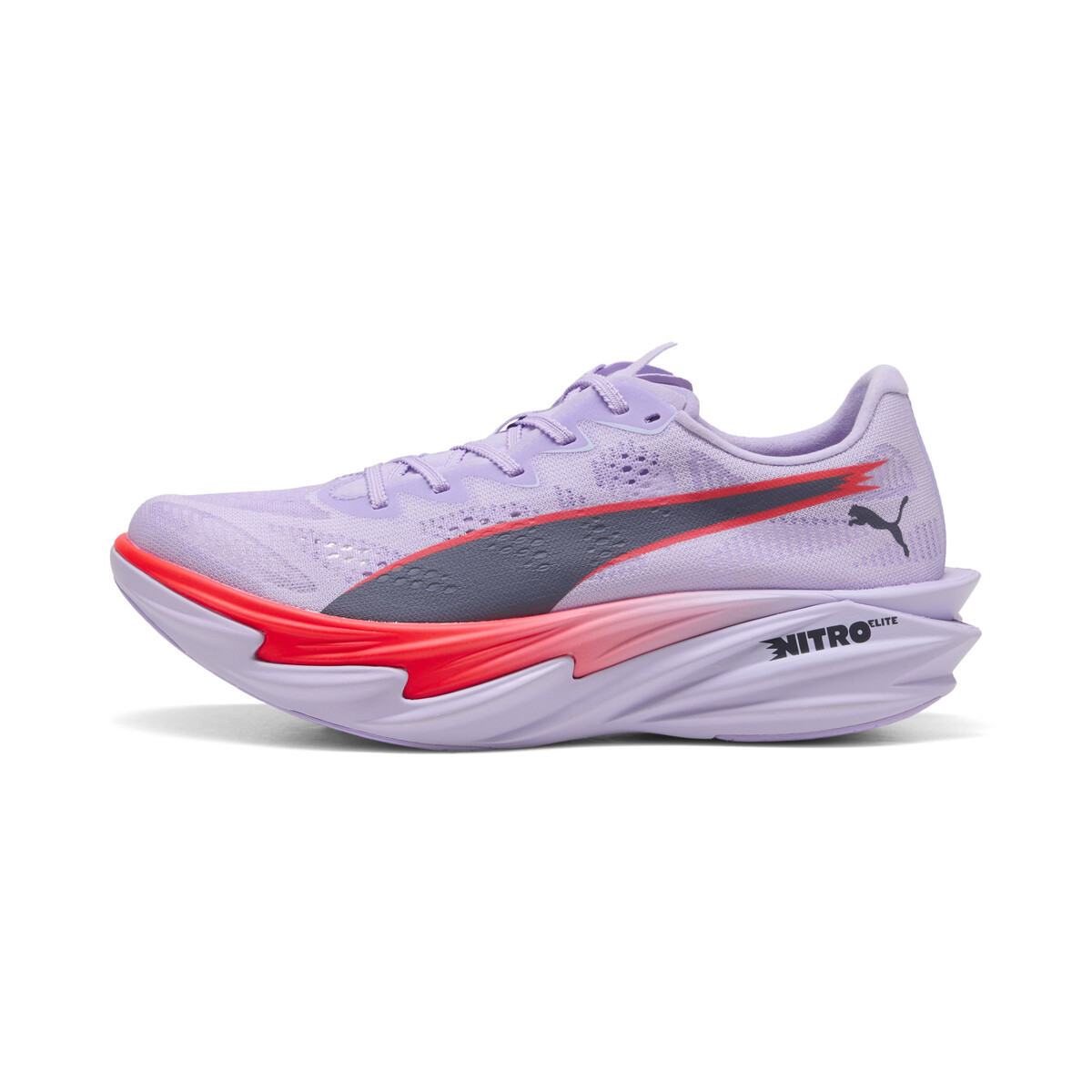 Deviate NITRO™ Elite 4 Running Shoes Women in Light Lavender/Ultra Red Inky Depths by PUMA, UK 7