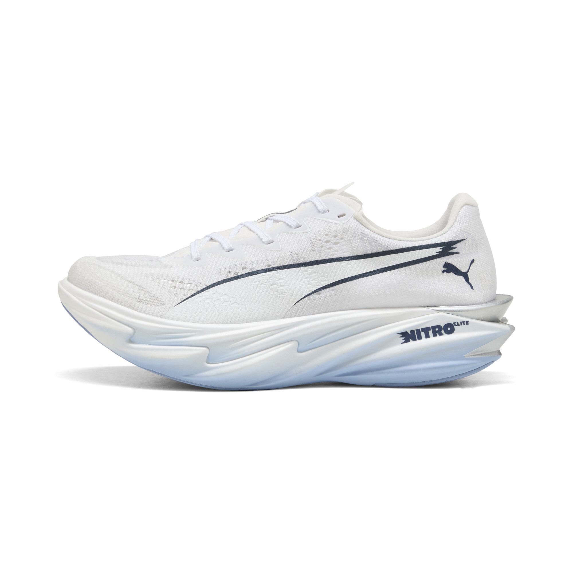 PUMA Deviate NITRO™ Elite 4 Women's Road Running Shoes in White, Size 7
