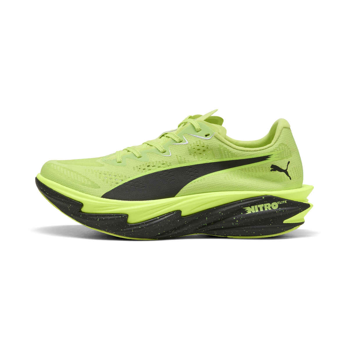Deviate NITRO™ Elite 4 Running Shoes Women in Sunny Lime/Black by PUMA, UK 5.5