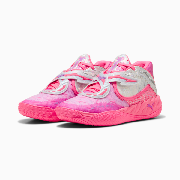 MB.05 World Tour Basketball Shoes Unisex, Sun Struck-Pure Magenta, large-ZAF