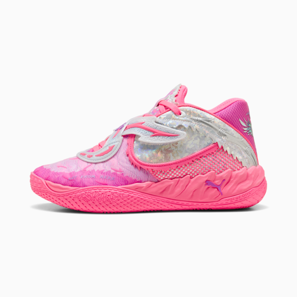 MB.05 World Tour Basketball Shoes Unisex, Sun Struck-Pure Magenta, large-ZAF