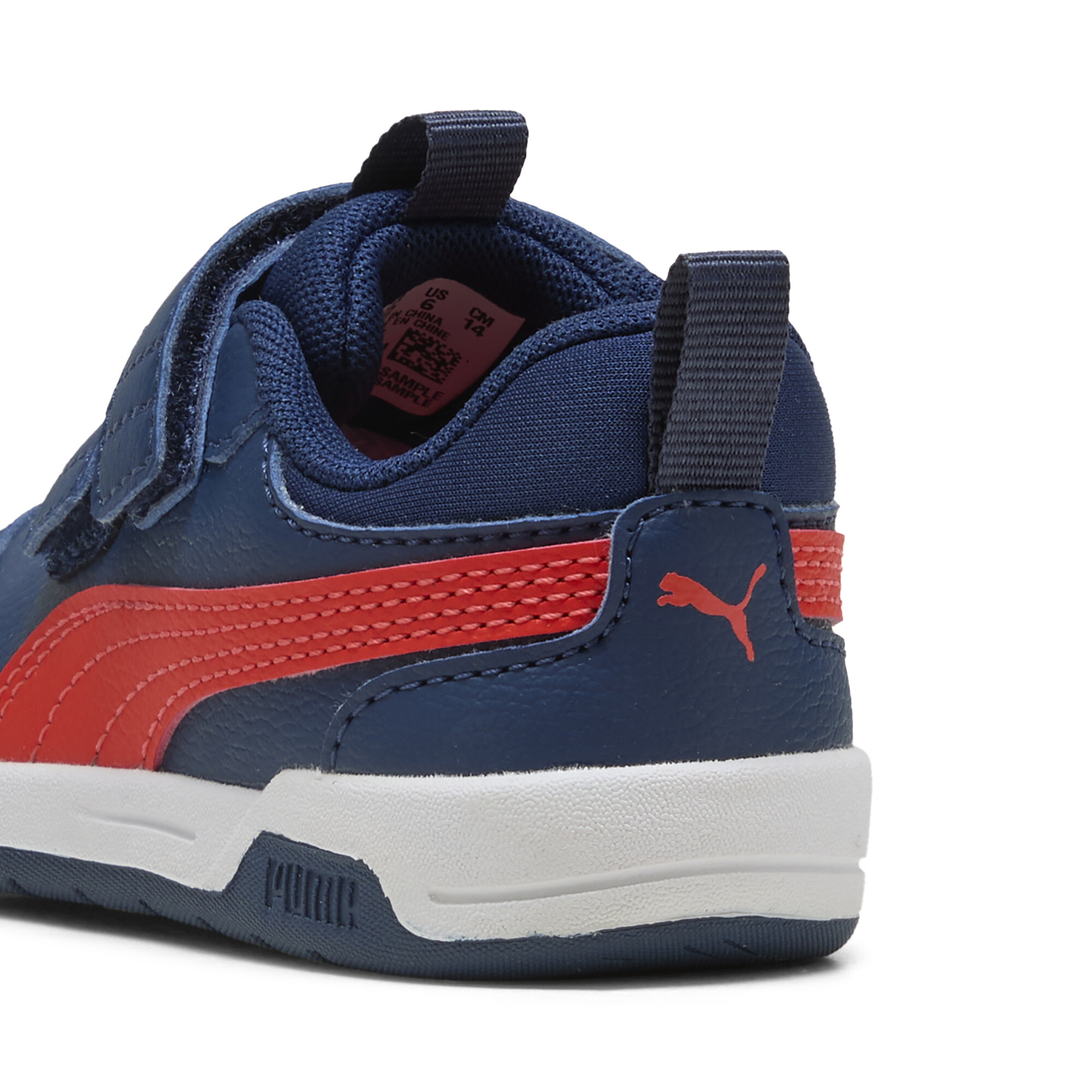 PUMA Multiflex 2 sneakers, Blauw/Rood, Maat 21 thumbnail 5