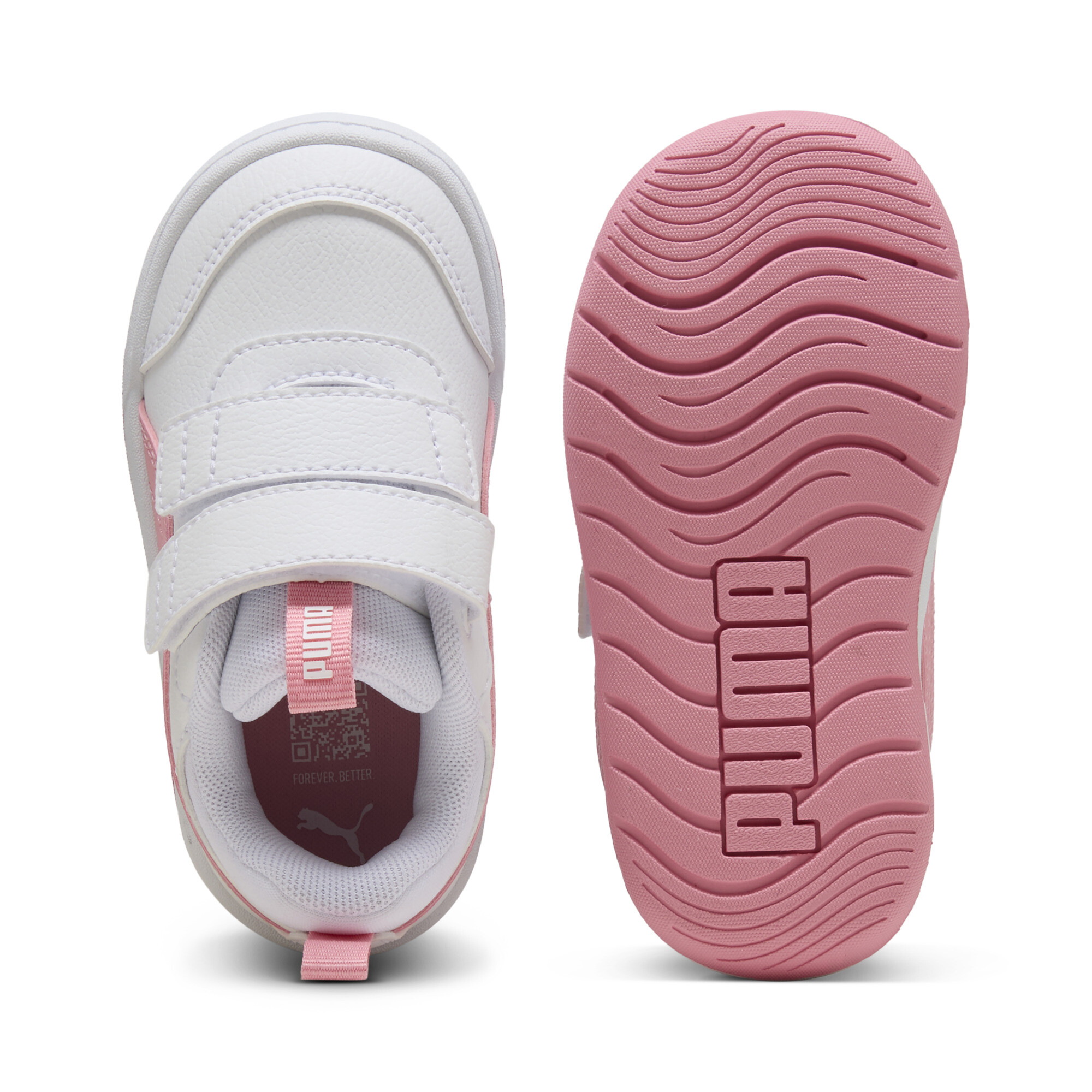 PUMA Multiflex 2 sneakers, Roze/Wit, Maat 26 thumbnail 4