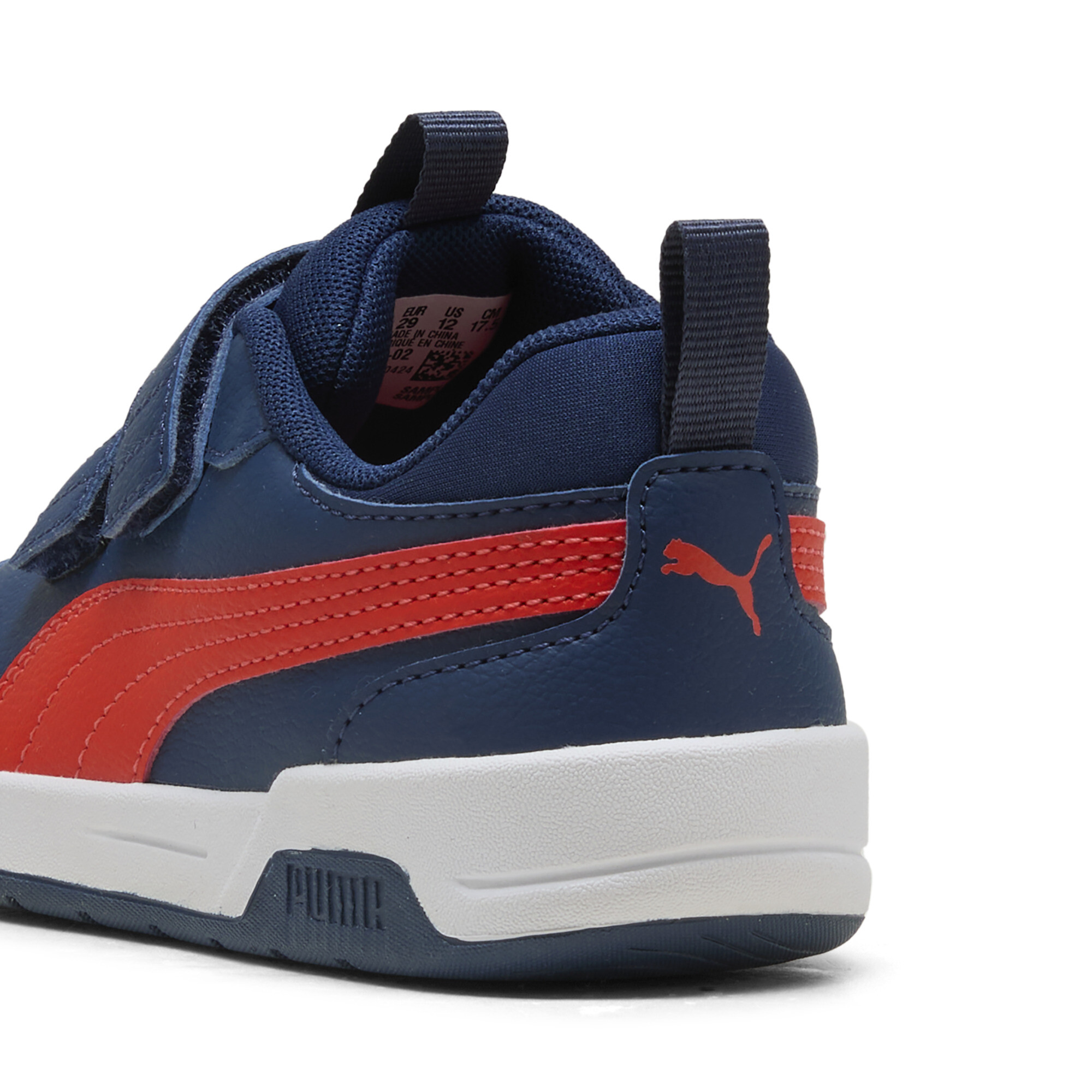 PUMA Multiflex 2 sneakers, Blauw/Rood, Maat 34,5 thumbnail 5