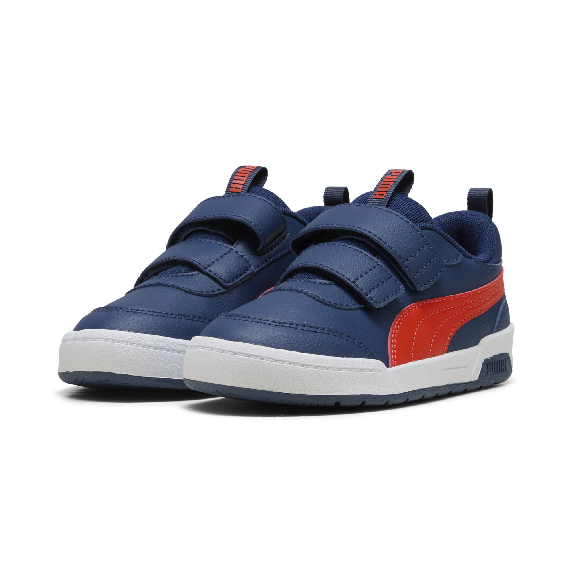 PUMA Multiflex 2 sneakers, Blauw/Rood, Maat 34,5 thumbnail 6