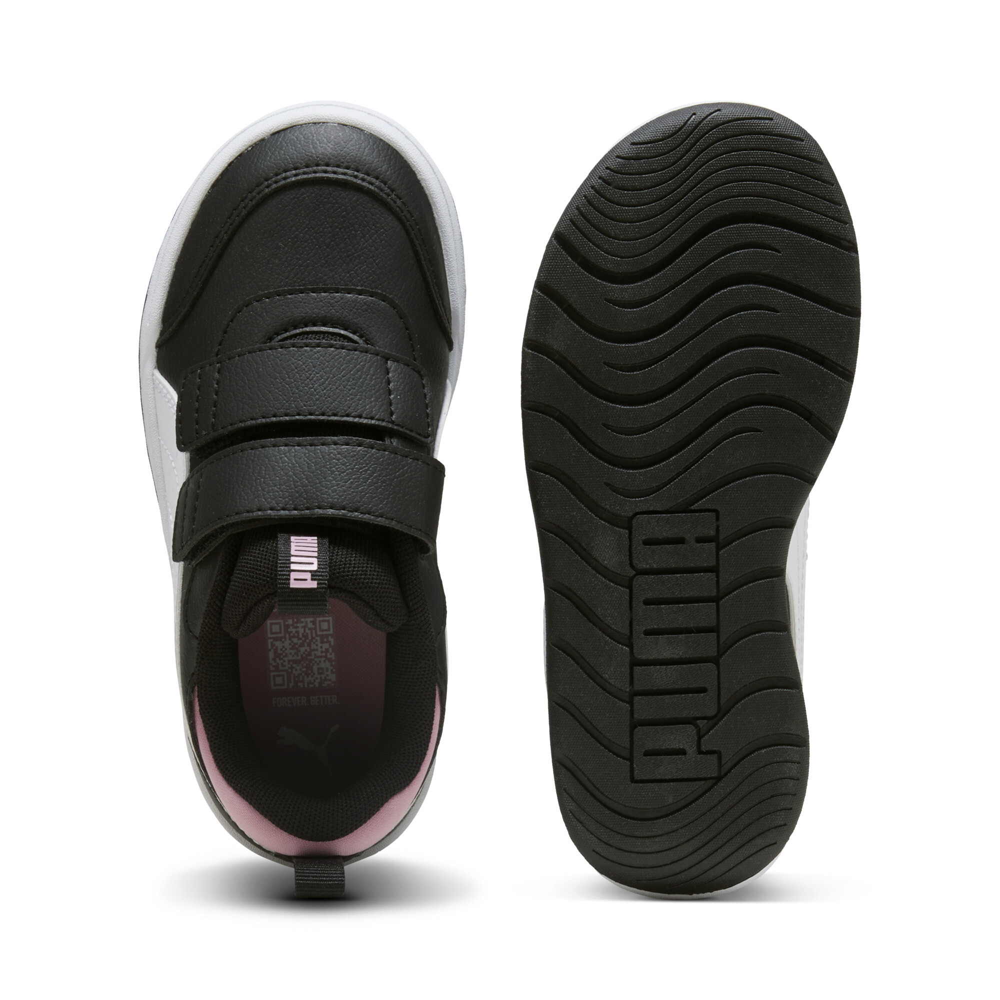 PUMA Multiflex 2 sneakers, Zwart/Wit, Maat 35 thumbnail 4