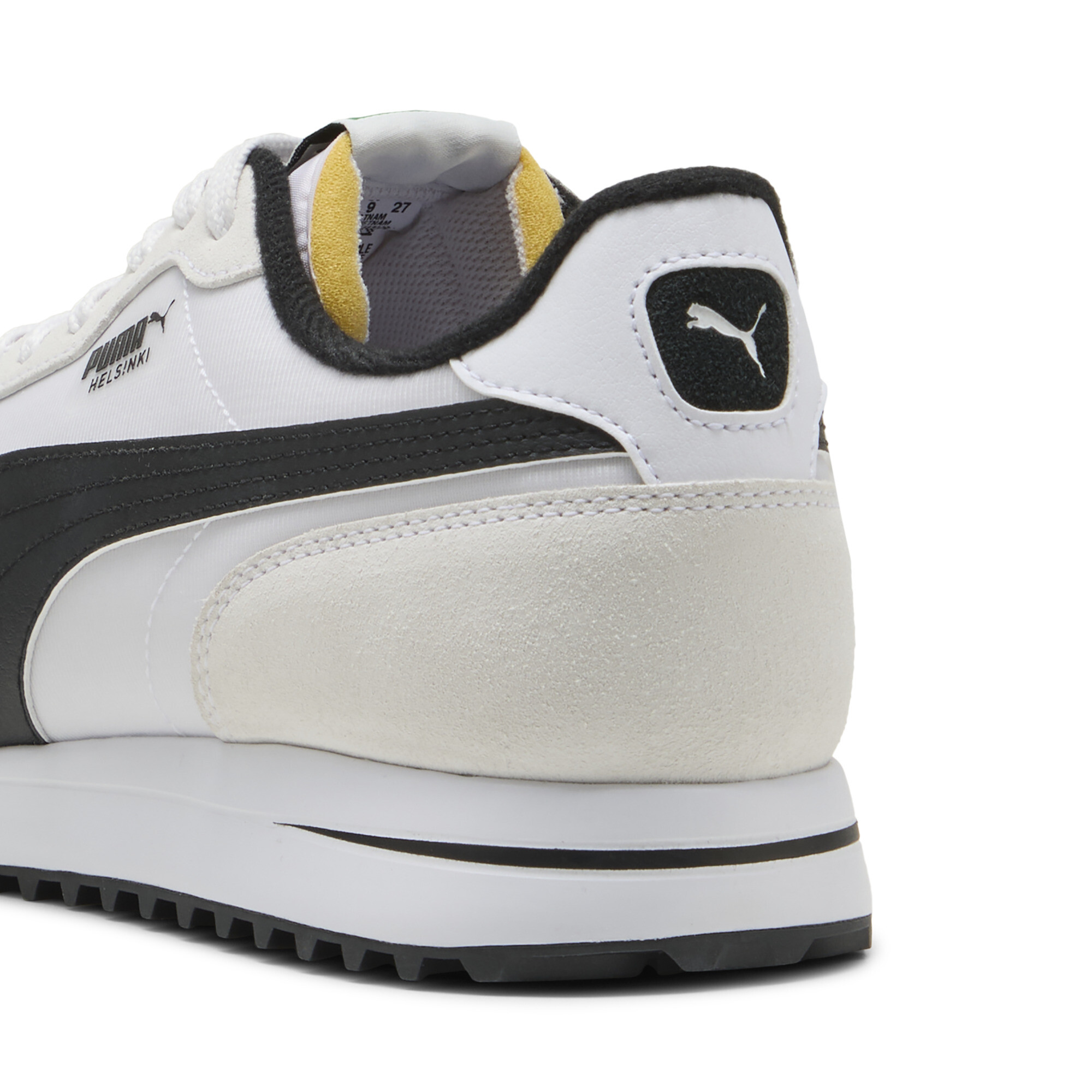 PUMA Helsinki golfschoenen uniseks voor Heren, Zwart/Wit, Maat 41 thumbnail 5